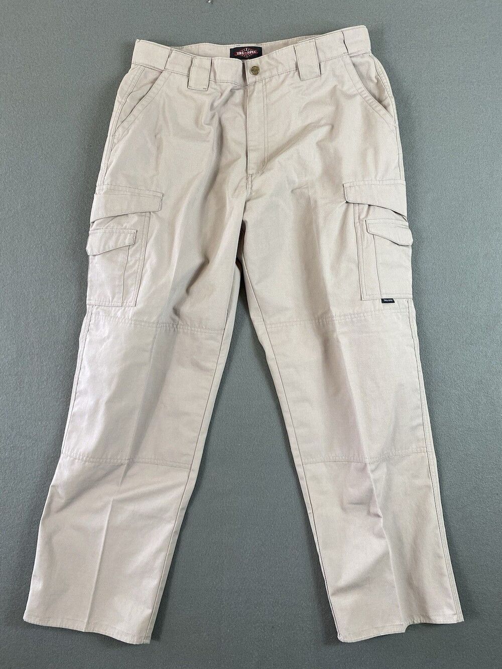 Tru Spec Combat Ripstop Tactical Cargo Pants 36x31 Tan Military Tag 38x32